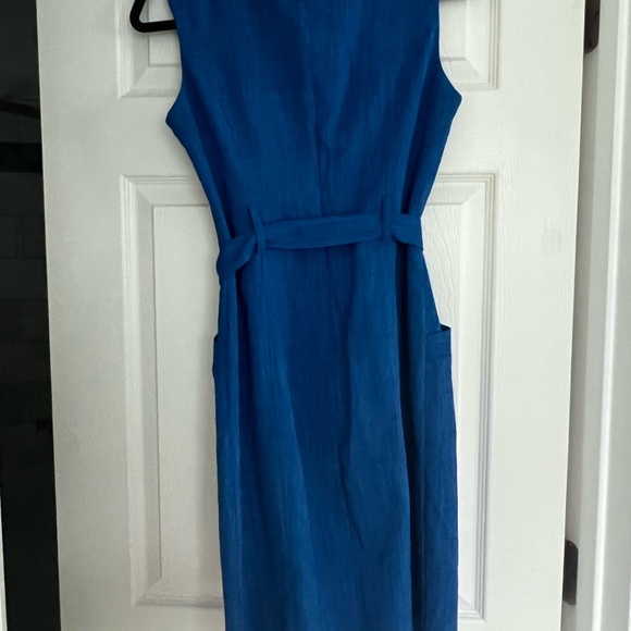 Blue Ellen Tracy Dress - 6P - Picture 4 of 7